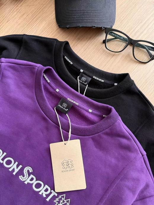 D112039男女刺绣圆领立裁拼接卫衣情侣款 商品图5