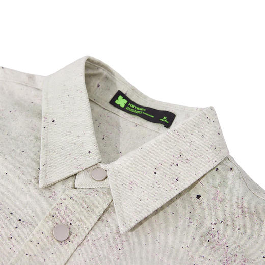 【新品上新】HX 春秋季衬衫式茄克衫外套纯棉C105530015101 商品图2