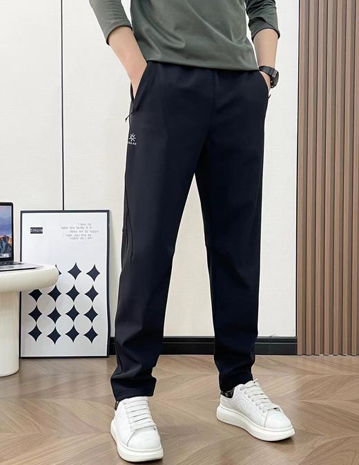 D112020保暖徒步裤轻量弹力户外运动男款加绒长裤 商品图5