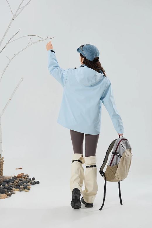 【羽绒内胆 一衣三穿 挺括有型】斯辰唯佳多巴胺色系户外运动三合一羽绒服冲锋衣E52-8888 商品图13