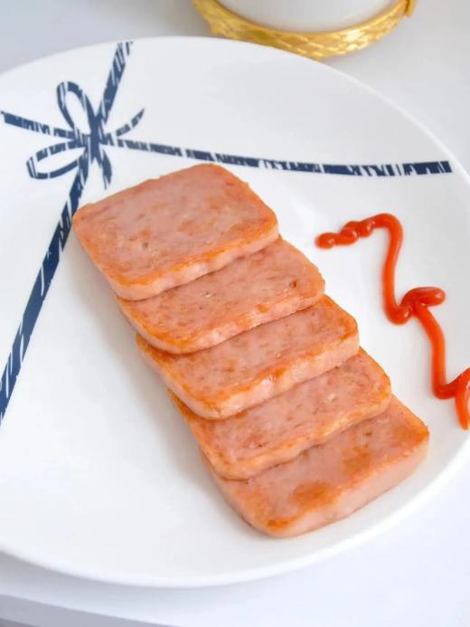 开年福利❤️59.9元到手6盒+送1盒+送52g🎁米其林星级工艺【王家渡低温午餐肉】肉质细腻 鲜嫩多汁 营养更健康，0添加！小朋友放心吃！用来炒饭，夹三明治，涮火锅，煮泡面 商品图3