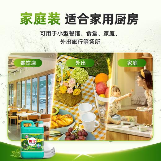 传化2kg绿茶洗洁精 商品图2