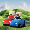 迷你亲亲熊和迷你亲亲熊与乐享小车抱枕 商品缩略图0