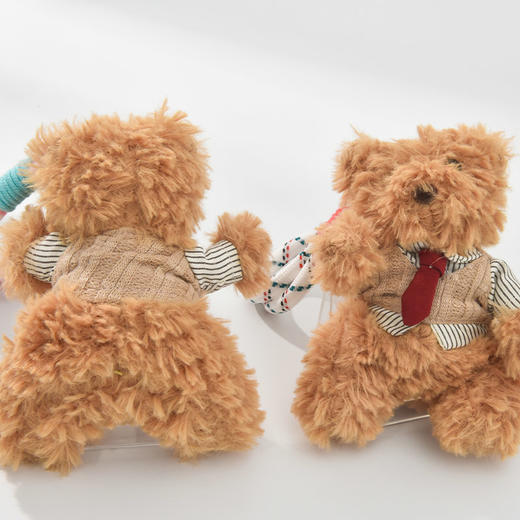 绅士小熊毛绒挂件毛绒匙扣-纪念日百货门店同款167344489 商品图2