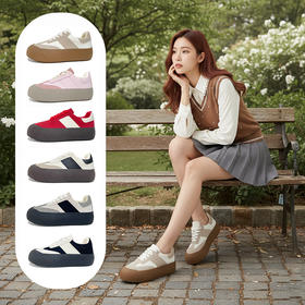 GUGENG古耕 新款时尚百搭 校园爆款 板鞋面包鞋 650205