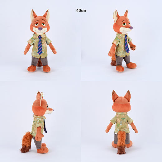 正版疯狂动物城系列经典尼克公仔40CM-纪念日百货门店同款168143478 商品图4