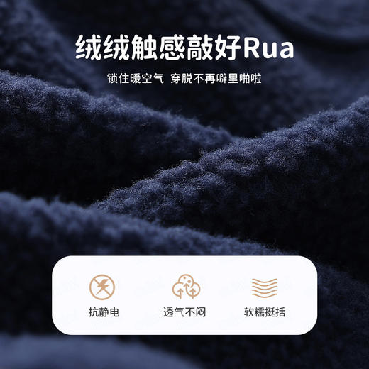 【抗静电】【MQDmini】【90-140】男童冬款加绒保暖外套 商品图5