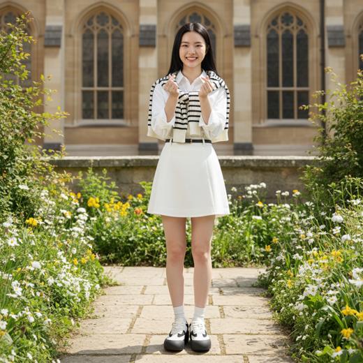 GUGENG古耕 新款时尚百搭 校园爆款 板鞋面包鞋 650205 商品图1