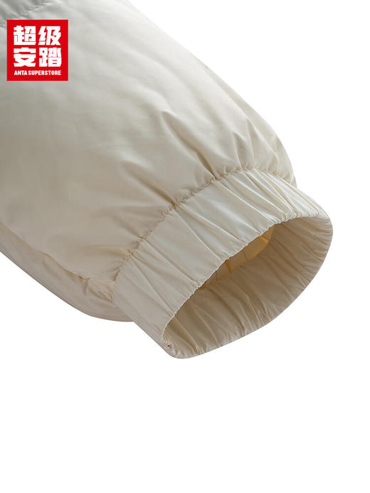 超级安踏防泼水羽绒服男女同款秋冬拼色鸭绒保暖防风夹克外套172548901U 商品图5