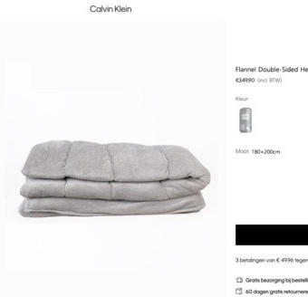 CK双面法兰绒蓄热被子可机洗 商品图10