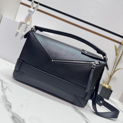 秋冬特惠💰1600 原单罗意威 新款 机车包 大号亮面牛皮革 Puzzle Biker 手袋652566 商品图2