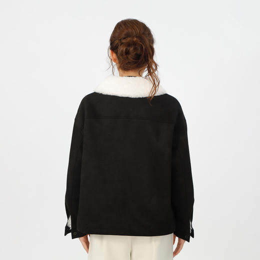 复古翻领毛绒绒麂皮绒外套-纪念日百货门店同款166844588 商品图2