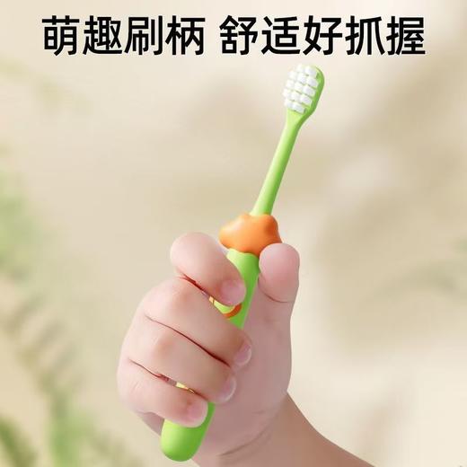 【8只装】恐龙医生儿童牙刷宝宝3-4-5到6一12岁以上换牙期套装乳牙牙膏小孩学生 商品图6