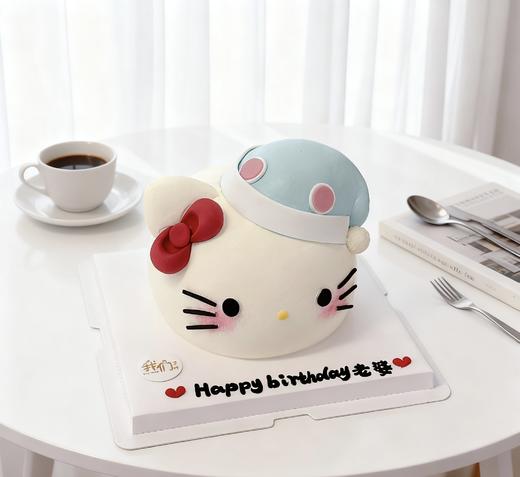 多款式~微加高hellokitty猫小帽子卡通小动物蛋糕-低糖处理无添加 商品图6