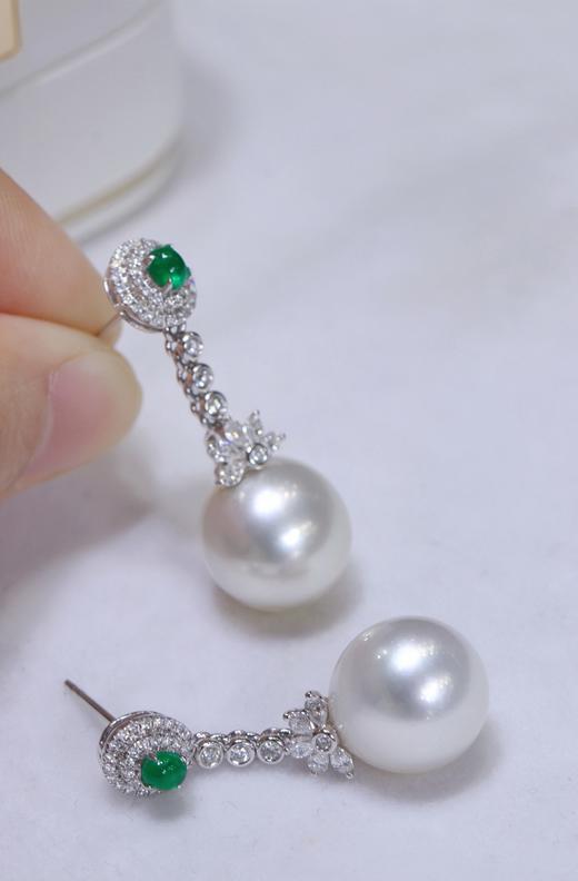 12-13mm澳白耳坠 商品图3