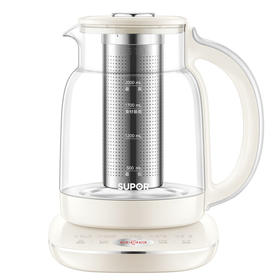 苏泊尔（SUPOR）2L大容量养生壶 炖煮一体家用多功能烧水壶煮茶壶多段调温 简约设计