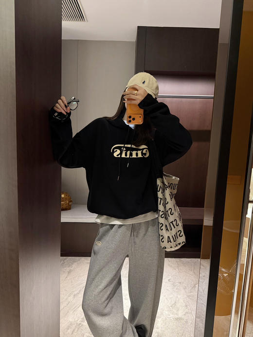 韩国原单emis加绒连帽卫衣8111904 商品图11