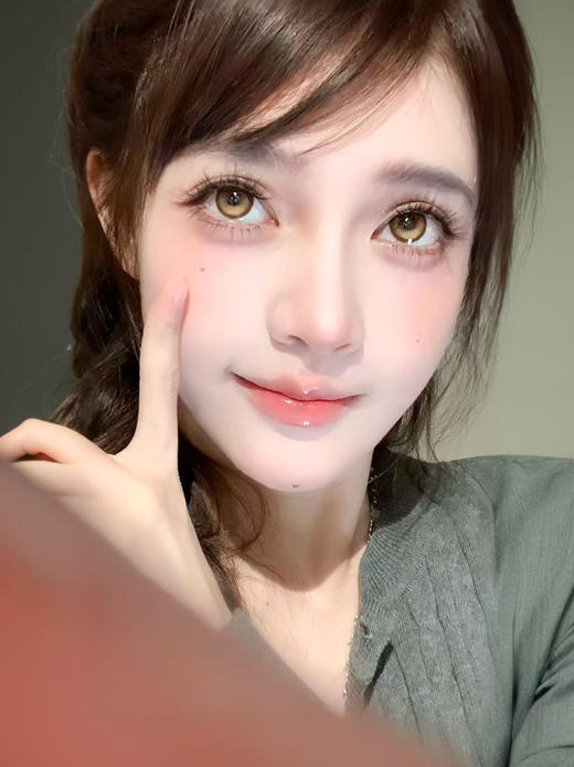 Kira Fairy旗下 ·大巨蛋【定轴高光设计】·14.5mm白狮参考着色大直径 | 日抛十片装 商品图5