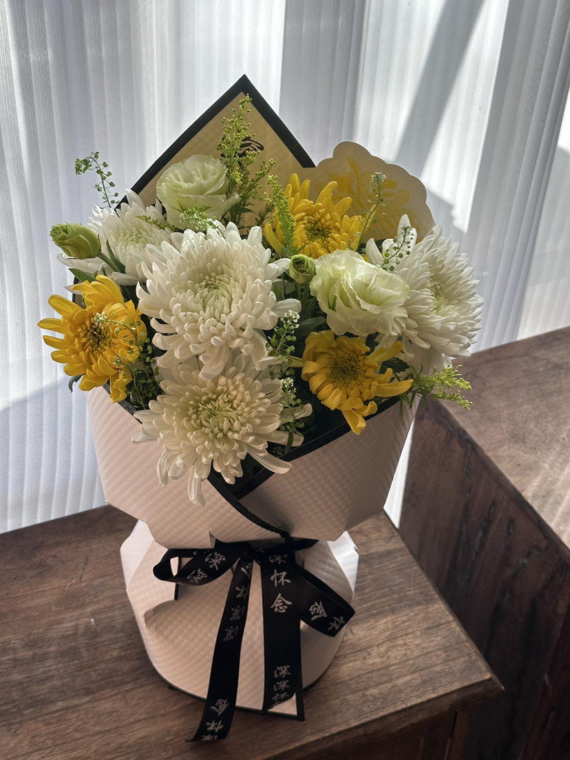 插花泥 菊花花束 两款可选