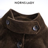 NORNS LADY诺恩 冬季新款长款外套长袖灯芯绒保暖外套 H25WZ02812-12.16直播 商品缩略图5