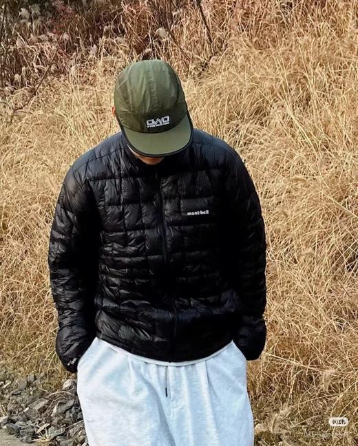 D112044日系纯色方格超轻量化立领绒羽绒服 商品图12