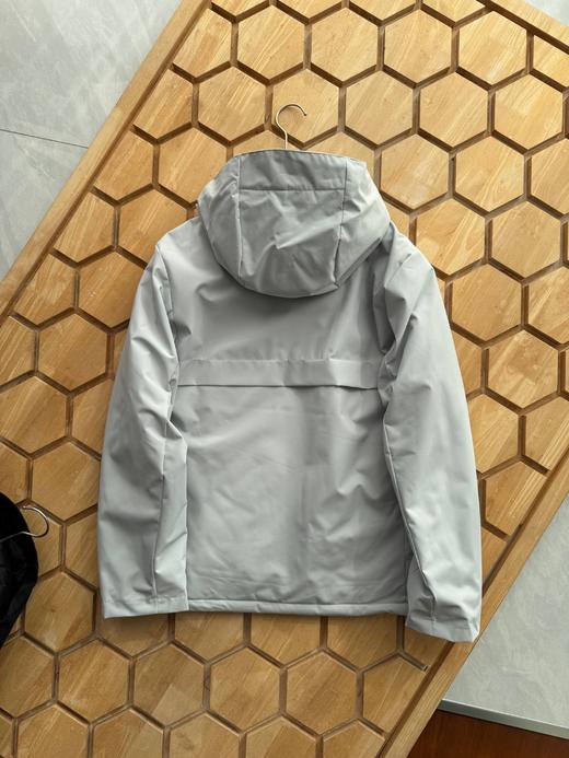 D112052高密度梭织面料蓬松轻便情侣款连帽棉服 商品图6