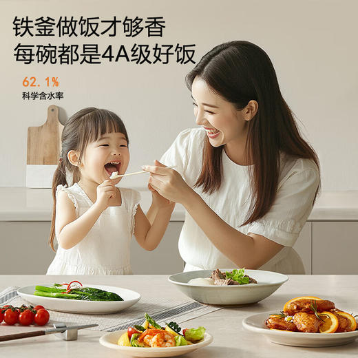 九阳0氟珐琅瓷釜电饭煲4L升家用多功能预约微压快煮电饭锅煮饭锅 商品图4