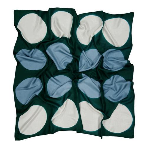 denovembre GRAND JEU 围巾 - 蓝绿印花/黑印花 商品图1