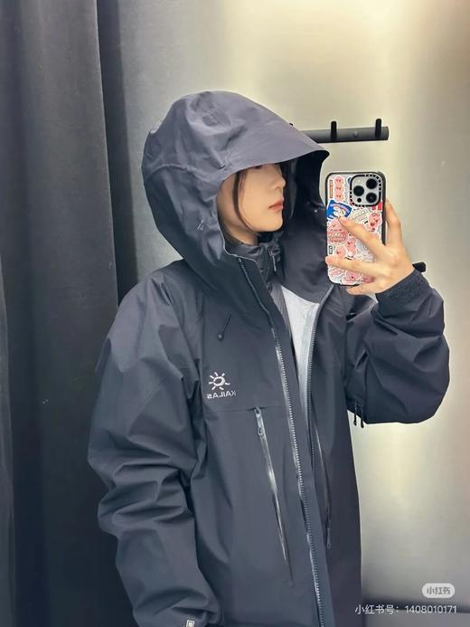 凯乐石运动户外滑雪硬壳连帽派克服羽绒服 商品图3