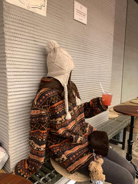 🔥 马上降温❗️【AUChris费尔岛来信颗粒羊羔毛奥粒绒立领加厚外套AUC111101】💥把费尔岛搬进羊羔毛的秋冬童话❗️巨暖，行走的小火炉，🎉解锁秋冬与温暖的双重密钥