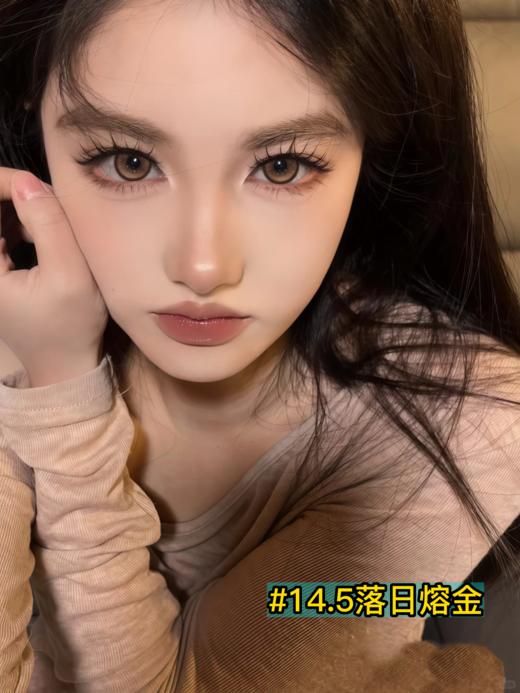 【社群绝版捡漏】超高性价比！女高2系列三明治工艺弥生美瞳半年抛14.5大直径C 商品图7