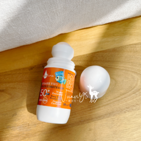 【进口有机植萃 物理防晒】天然儿童防晒防晒滚珠 SPF50+ 50ml 意大利 Nebiolina 欧优乐
