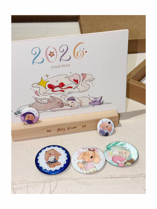 Kaiy Xiao 可爱小芙系列 吧唧徽章套装 商品图1