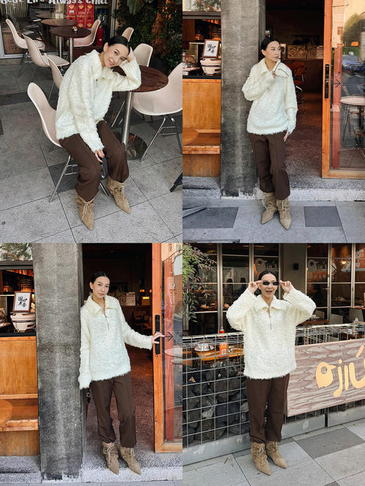 HIDEMI 显瘦中高腰喇叭长裤神裤 军绿色/咖啡色/黑色 商品图1