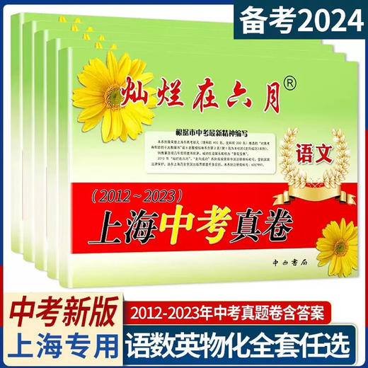 灿烂在六月.上海中考真卷 商品图0