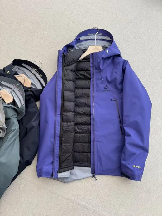 凯乐石三合一全天候轻量GORE-TEX防风防水 硬壳冲锋衣羽绒服 商品图6