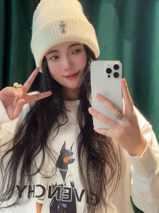 韩版复古克*心十字架针织帽多色 商品图8