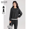 【年终特卖】熙世界通勤运动风加绒卫衣套装休闲裤两件套女2025新款秋冬一整套 商品缩略图0