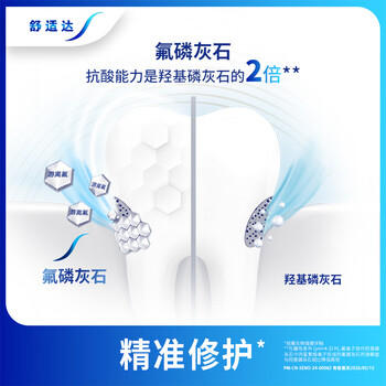 舒适达抗敏感多效护理牙膏70g 呵护清新口气缓解牙敏感 新旧包装随机发 /个人护理 /口腔护理 /牙膏 商品图8