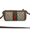【95新】Gucci古驰795194中号老花ophidia巴比龙圆筒包单肩斜挎包女士181125AK28 商品缩略图3