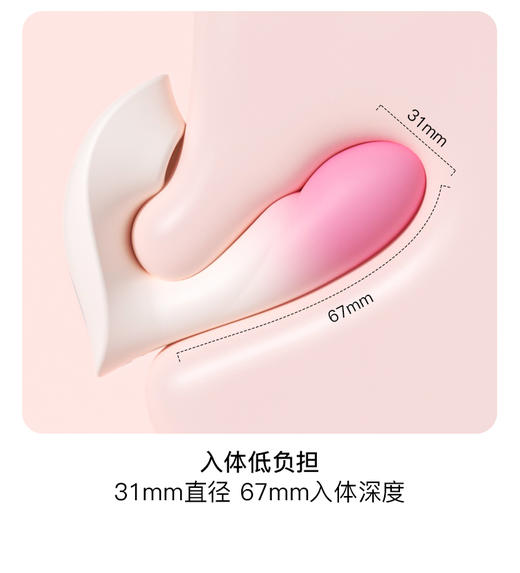 【APP穿戴升级！！】枕木恋 游觅穿戴情趣成人玩具女用app远程遥控强震性用品女自慰器 商品图4