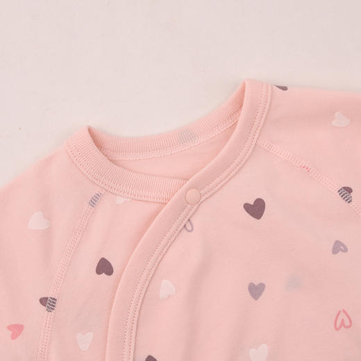 棉果果春季新品女宝卡通可爱5A抗菌纯棉爬衣蝴蝶连体衣M121726226014 商品图2