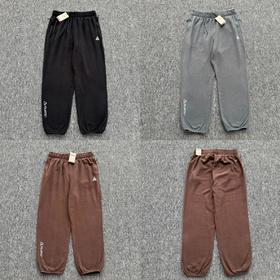 三色发售！！AC*Polartec 刺绣Logo 机能户外 双面摇粒绒 运动束口休闲卫裤