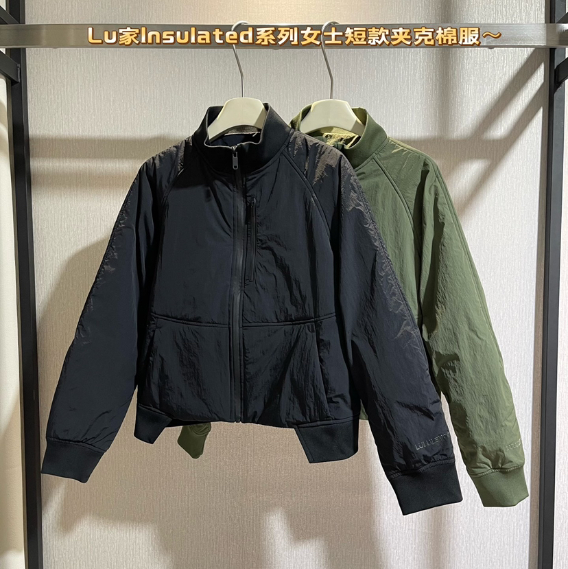 原单正品Lu 家Insuiated 短款夹克棉服112101