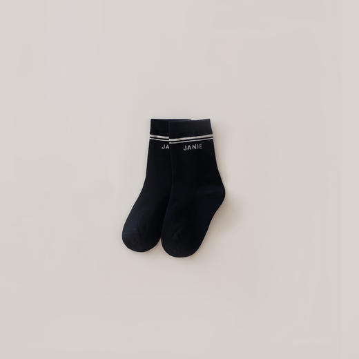 马克珍妮女童柔软弹力运动风中筒袜2025年秋冬新款551939 商品图2