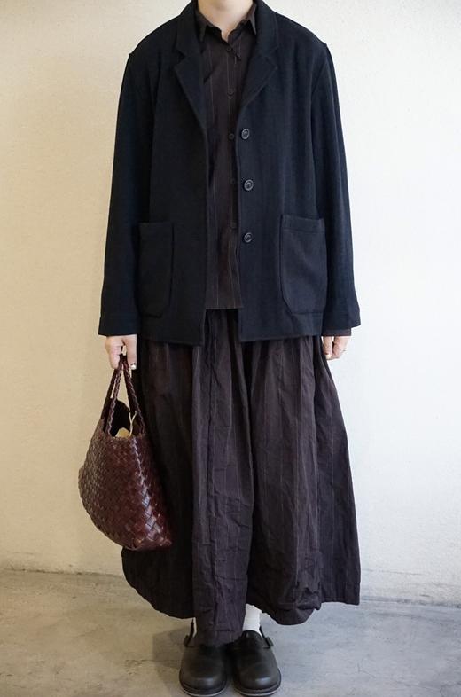 Bergfabel棕条纹修身款衬衣 商品图7