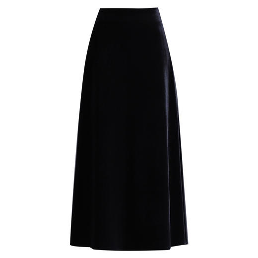 金丝绒加绒长款半身裙，大摆伞裙休闲时尚A字裙MYX-KYL-090-L 商品图4