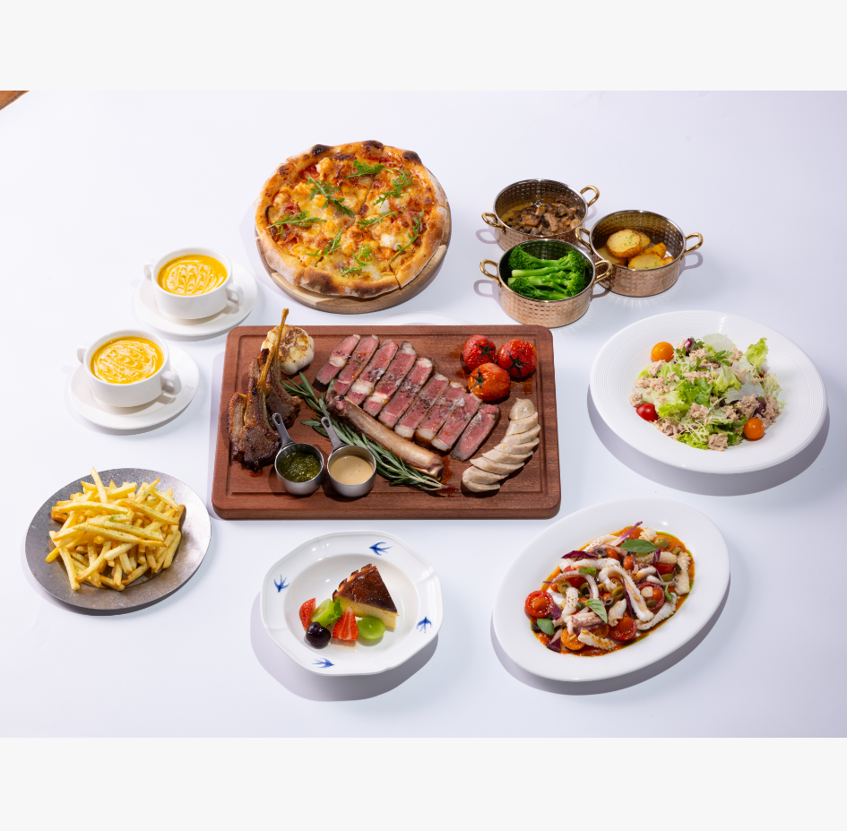 【一区花屿海餐厅】主厨推荐烤肉套餐（午餐/晚餐均可用，5-6人餐）