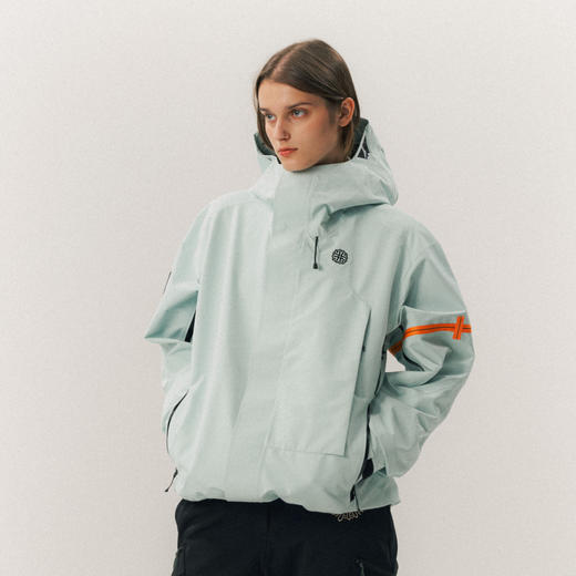 C系列冲锋衣户外机能运动外套防风防水男女款UPPERVOID二普纬度 商品图1