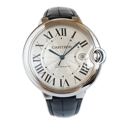 【95新】CARTIER卡地亚W69016Z4自动机械机芯日期显示42mm（男款）蓝气球系列精钢111125NJS17 商品图0